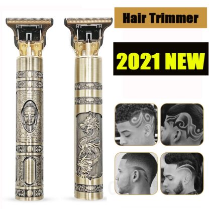 2021 USB T9 Hair Clipper Professional Electric Hair Trimmer